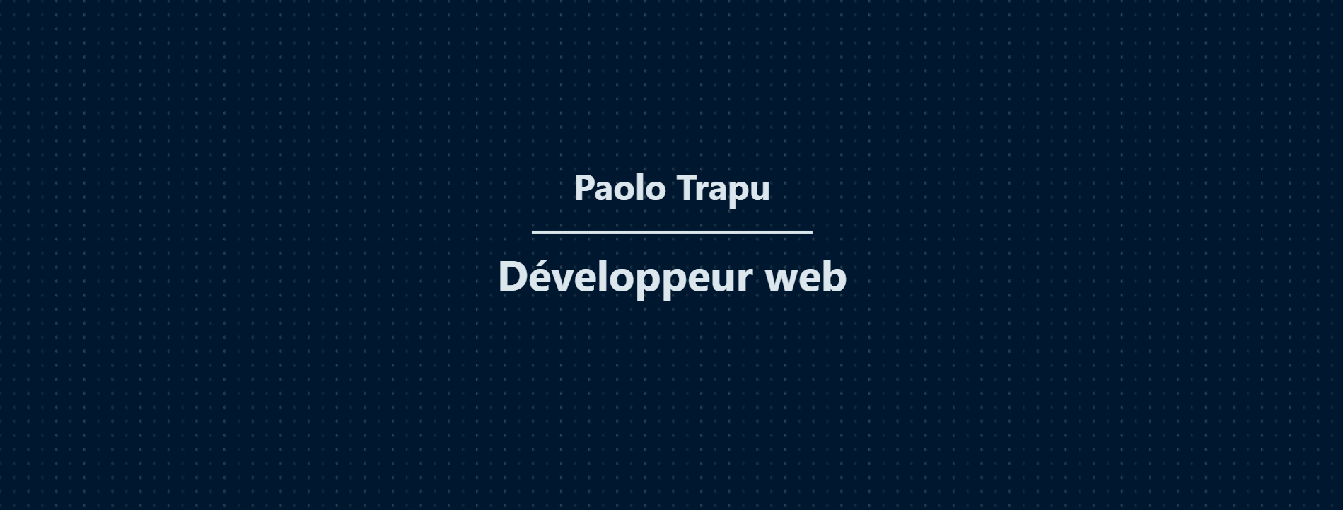 Mon Portfolio